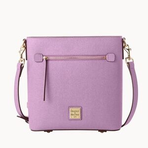 Dooney & Bourke Saffiano Zip Crossbody Light Mauve NWT Rare*